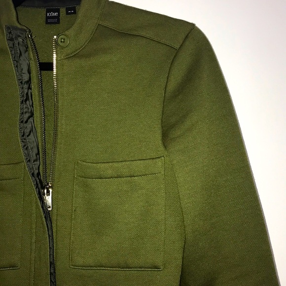 ICÔNE by Simons Mandarin Collar Lined Jacket - Picture 8 of 9